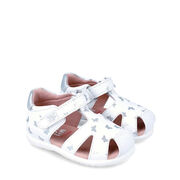 Garvalin 242302-B SANDALIA ESTAMPADA BLANCO (SAUVAGE)