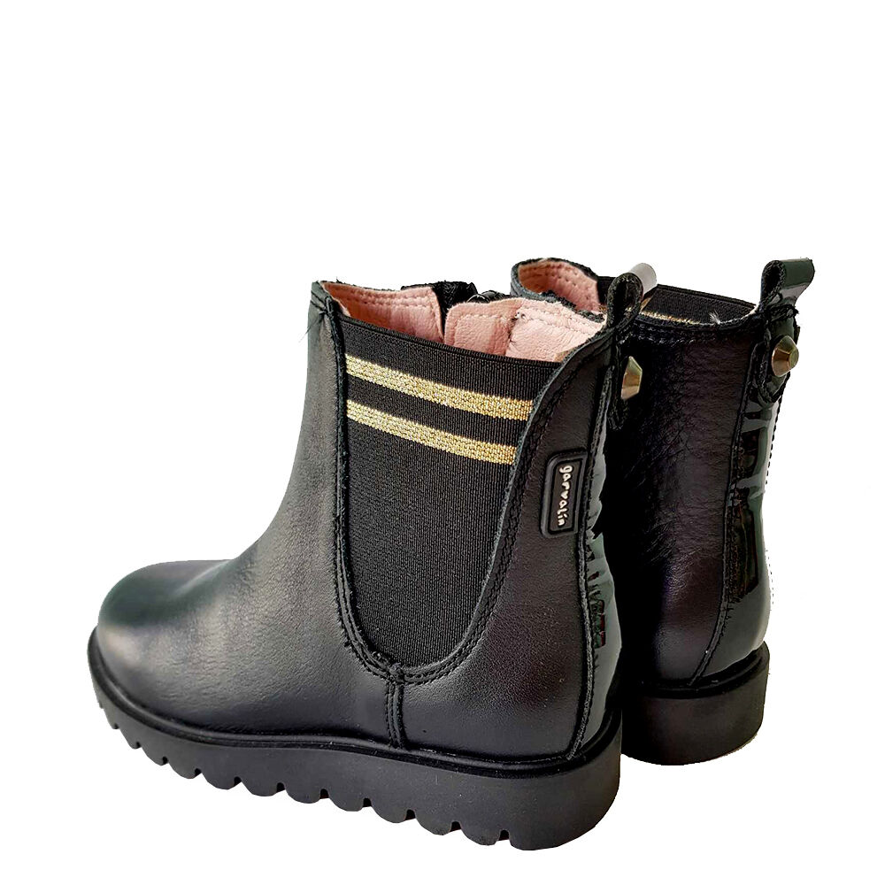 Garvalin 191660-BOTIN ELASTICO NEGRO (SAUVAGE)