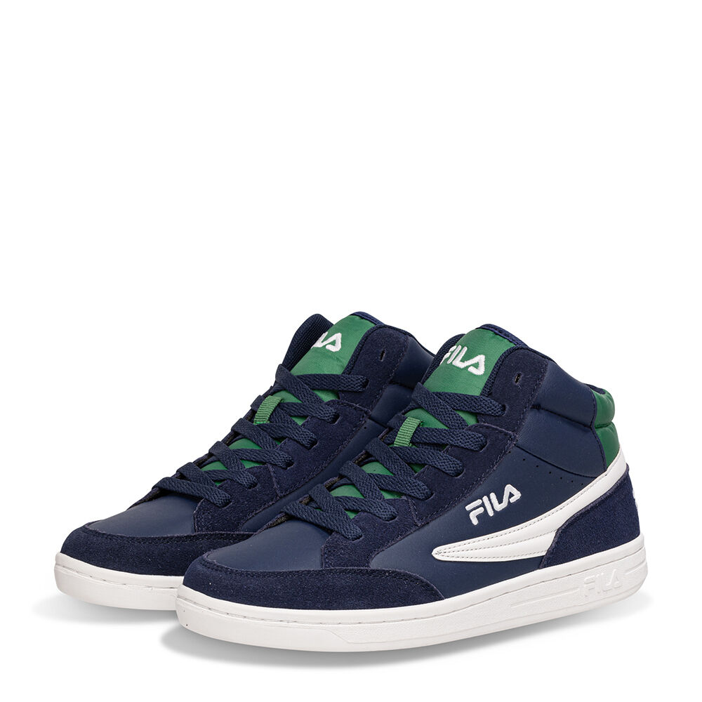 FILA FFT0069 FILA CREW MID teens 53065 Fila Navy-Verdant Green