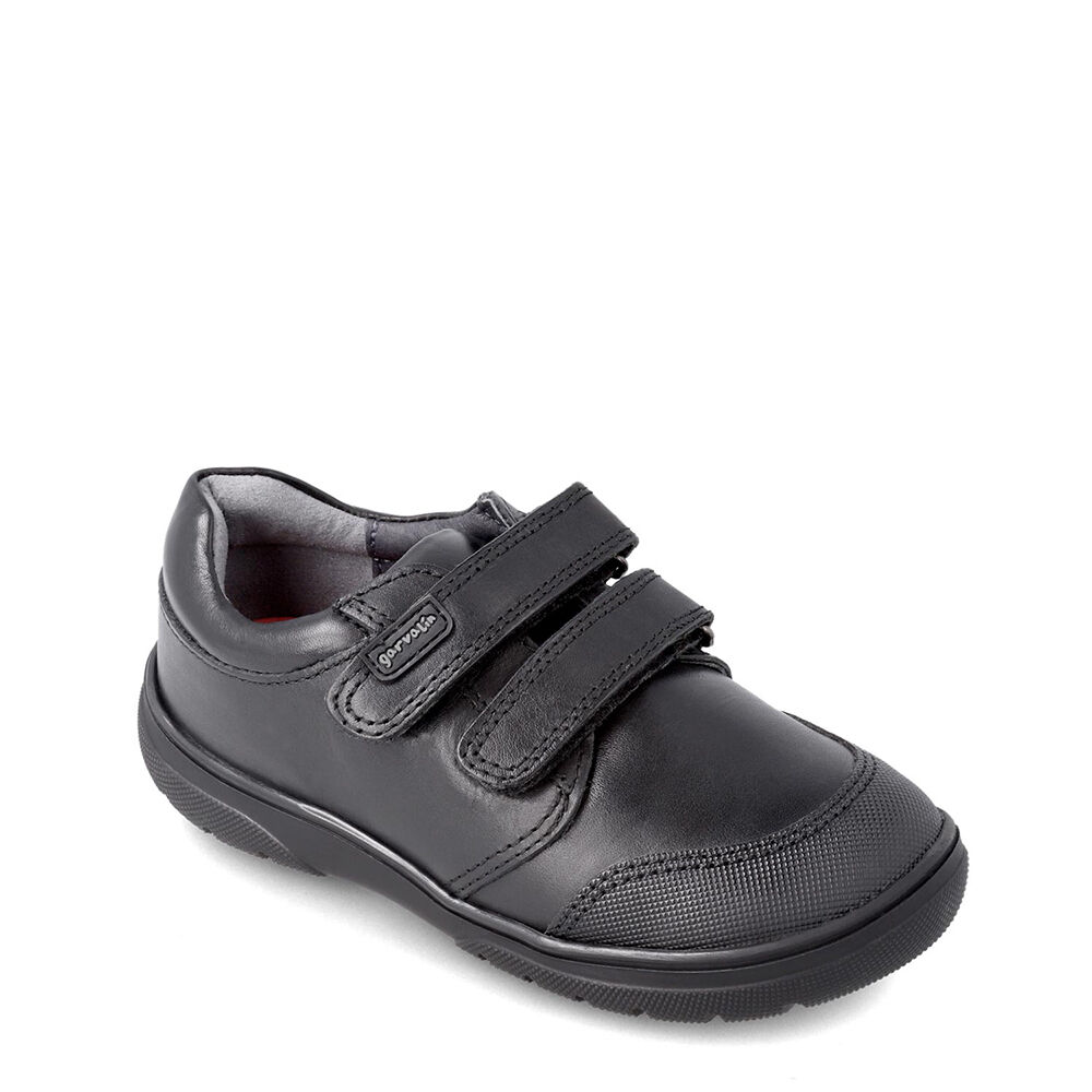 Garvalin 211701-A054 ZAPATO DOS VELCROS NEGRO (NAPA)