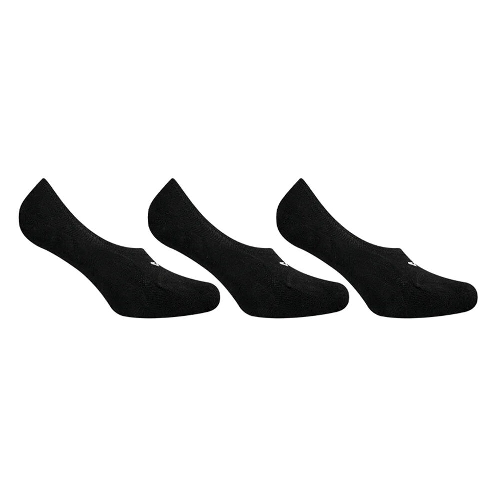 FILA F1252/3-200 BLACK FILA UNISEX SILICONE HEEL INSIDE GHOST 3 PACKS