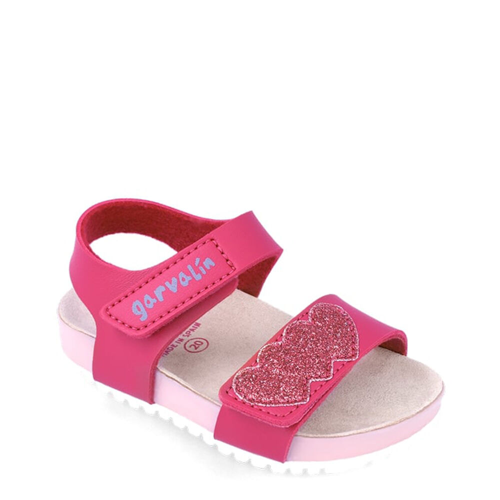 Garvalin 242451-A SANDALIA BIO CORAZONES FUCSIA (CHAMPION)