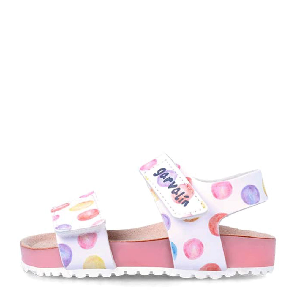 Garvalin 242452-B SANDALIA BIO ESTAMPADA BLANCO (CHAMPION)