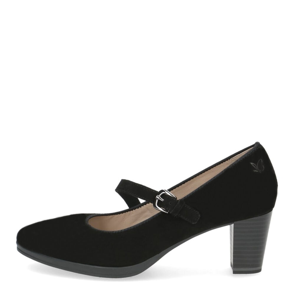 Caprice 22401-004 BLACK SUEDE